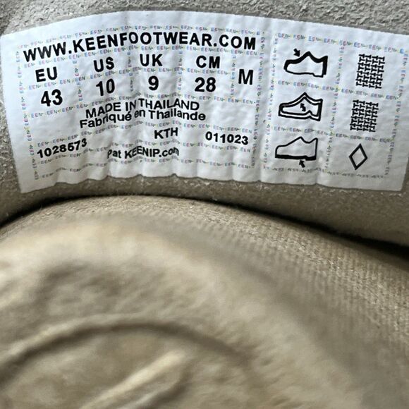 Keen Men’s Uneek II Open Toe Taupe Sport Summer Water Hiking Sandals size 10 - Picture 8 of 9